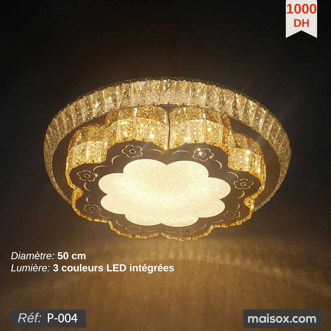 Lustre Plafonnier LED 50cm - Maisox Maroc